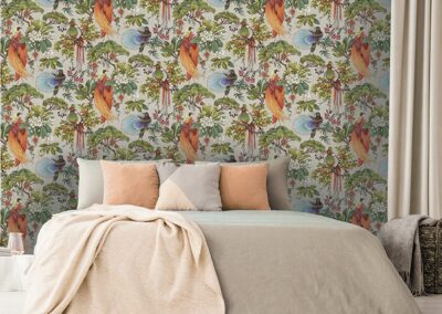 Papel Tapiz Cascading Gardens 91404 ejemplo