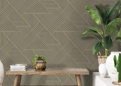 Papel Tapiz Cascading Gardens 91411 ejemplo