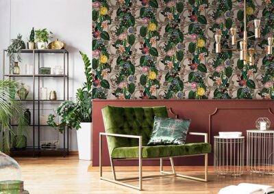 Papel Tapiz Cascading Gardens 91430 ejemplo