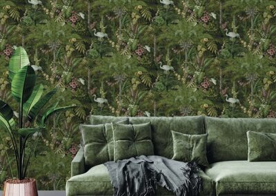 Papel Tapiz Cascading Gardens 91442 ejemplo