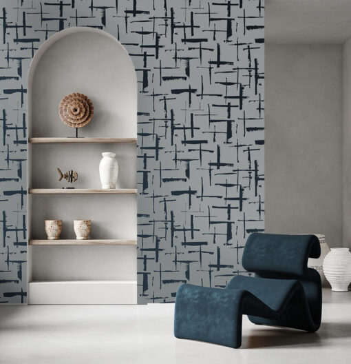 Papel Tapiz Geometric Textures EG10312 ejemplo