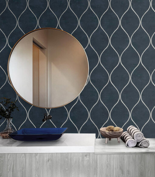 Papel Tapiz Geometric Textures EG10802 ejemplo