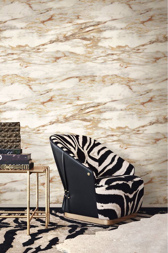 Papel Tapiz Roberto Cavalli RC21021 instalado